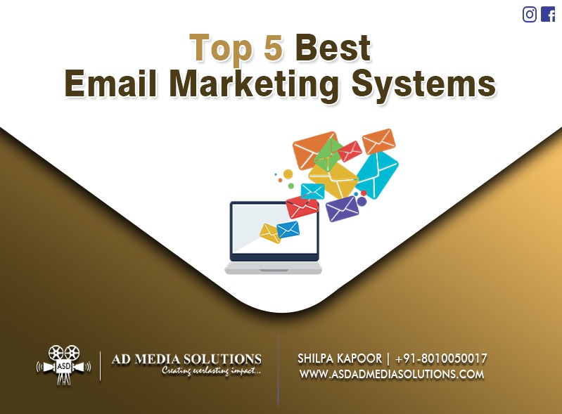 Top 5 Best email marketing systems