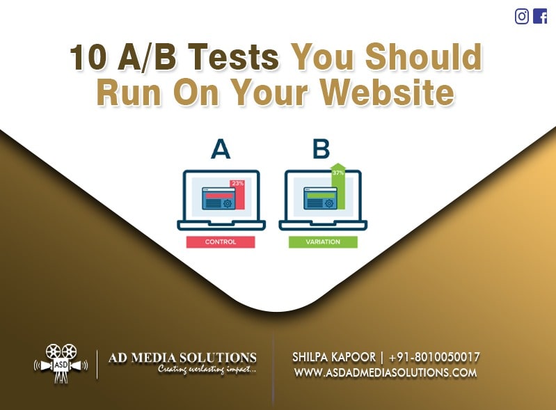 A/B tests you should run on your website